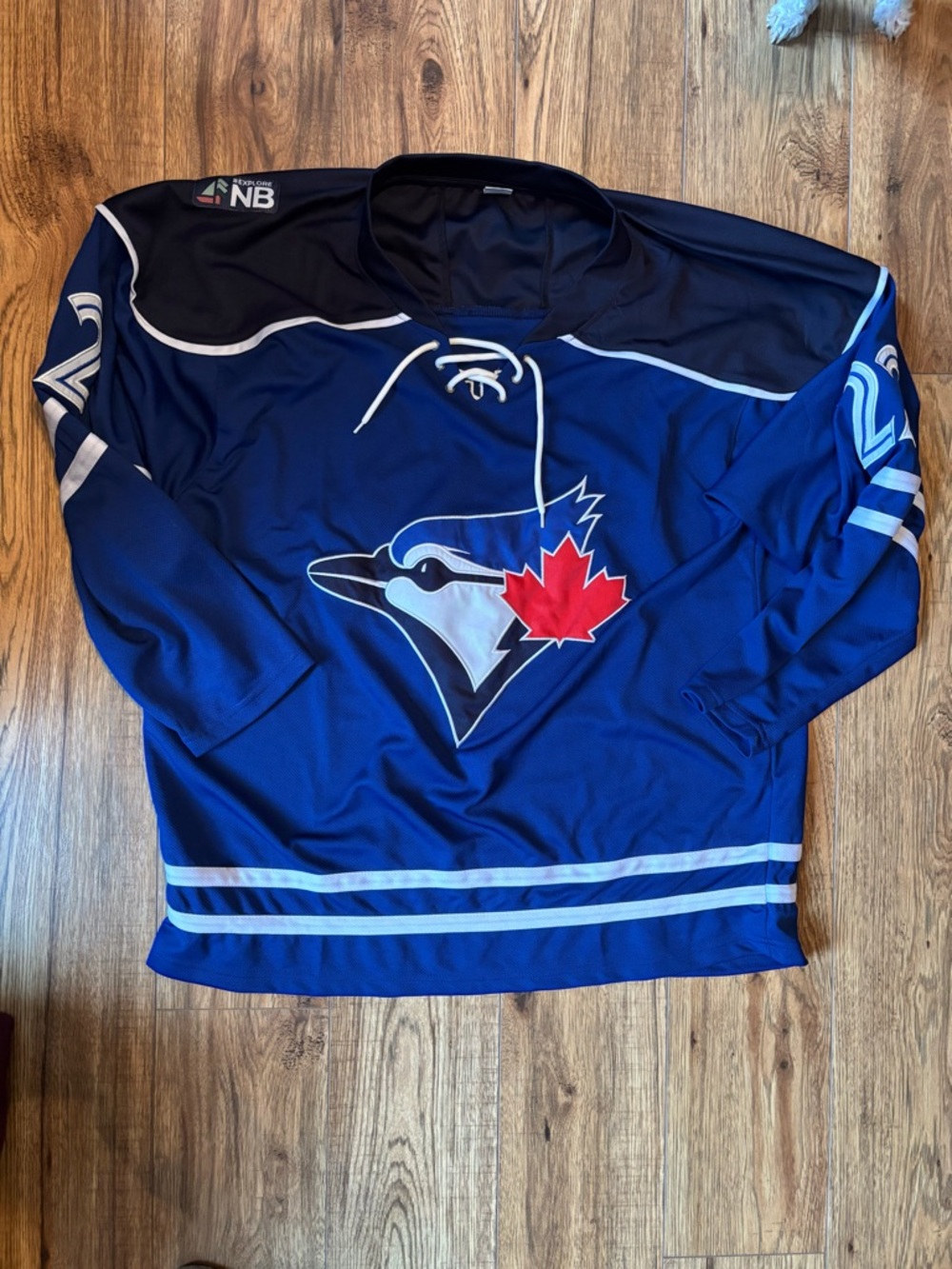 Toronto Blue Jays Ernie Clement Hockey Jersey